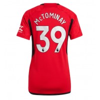 Manchester United Scott McTominay #39 Hjemmebanetrøje Dame 2023-24 Kortærmet